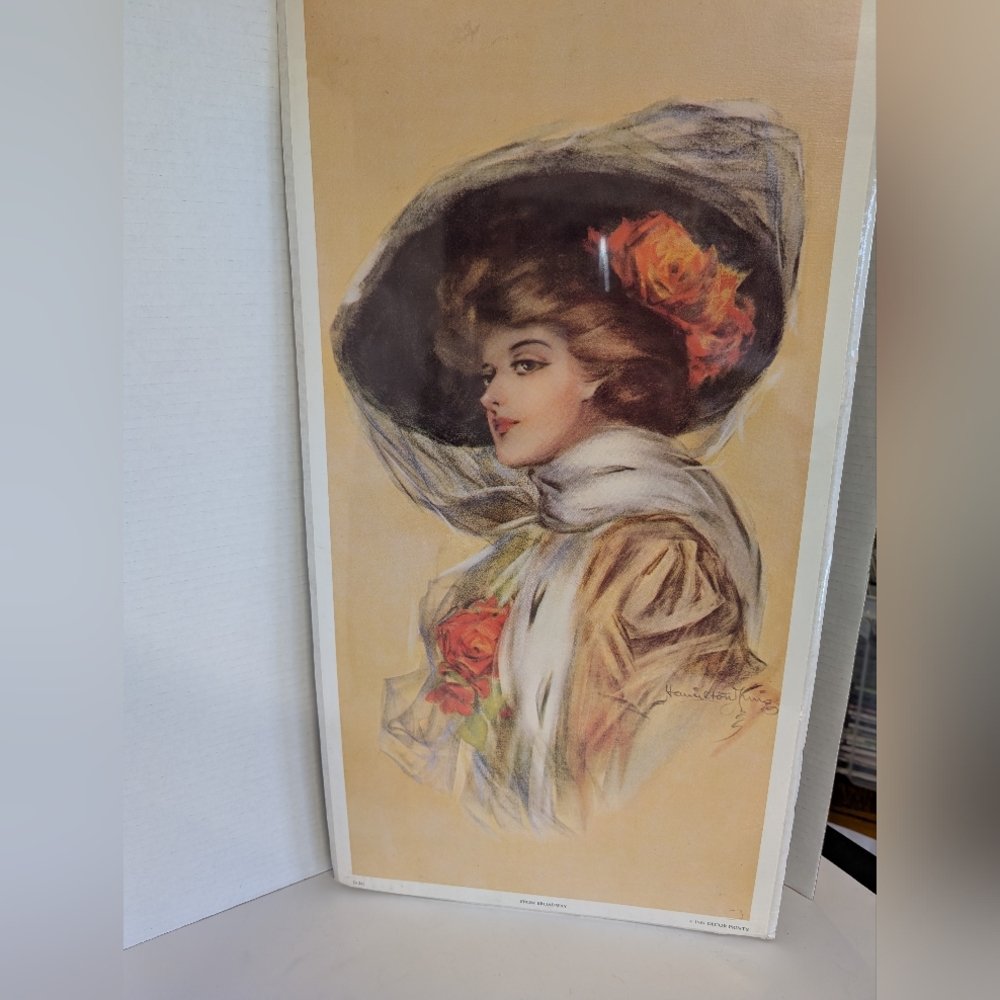 Vintage Art Print 1920s Style "From Broadway"